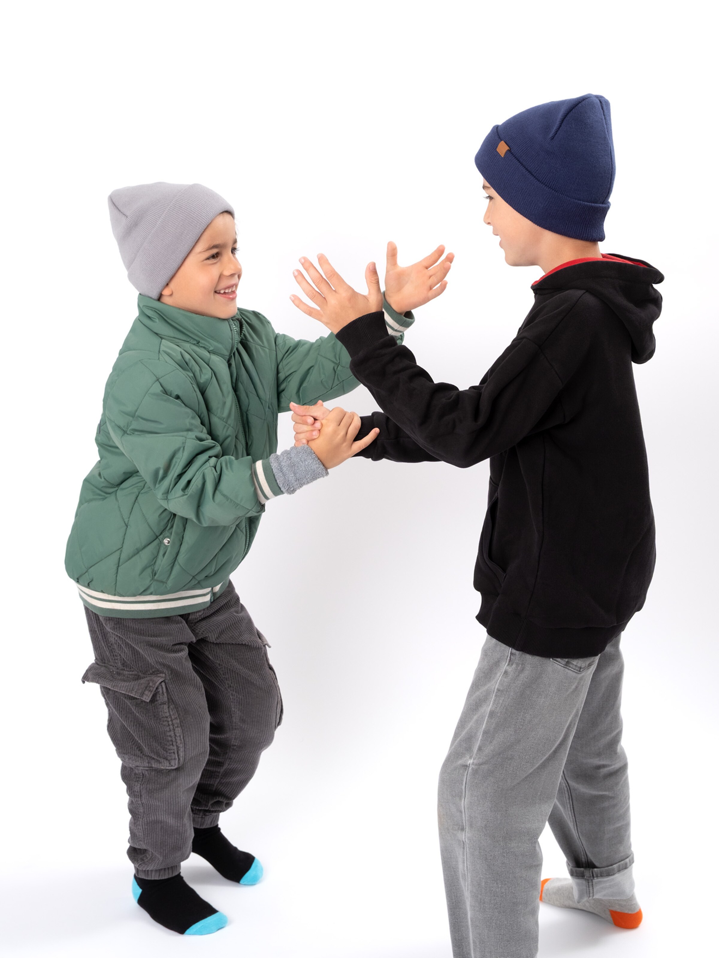 Occulto Beanie 'Levi' in Grey: front