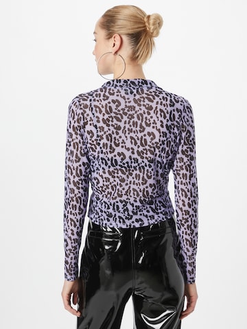 Monki Blouse in Purple