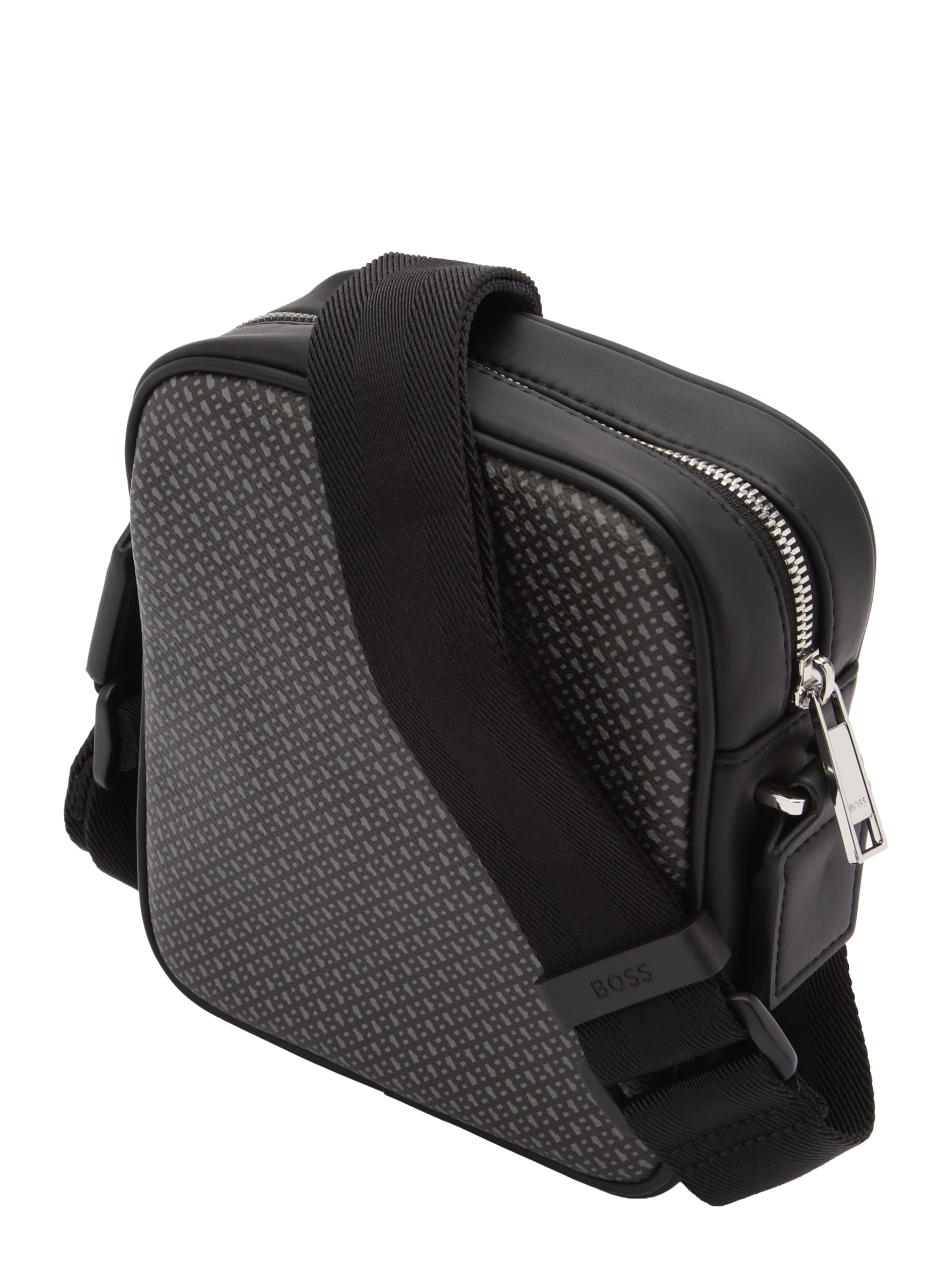 BOSS - Mala de ombro 'Ray' em preto