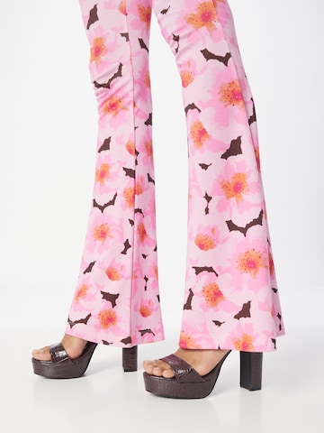 CATWALK JUNKIE Flared Broek in Roze