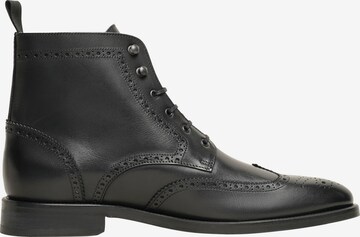 Henry Stevens Lace-Up Boots 'Murray FBDB' in Black