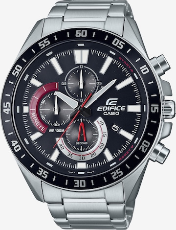 CASIO Analog Watch 'EDIFICE' in Silver: front