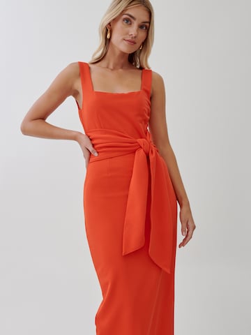 Tussah Sukienka w kolorze pomarańczowy