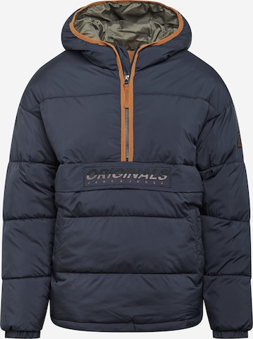 Veste d’hiver JACK & JONES en bleu : devant