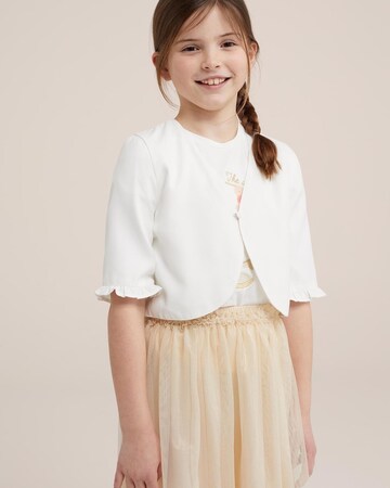 WE Fashion - Chaqueta de entretiempo en blanco: frente