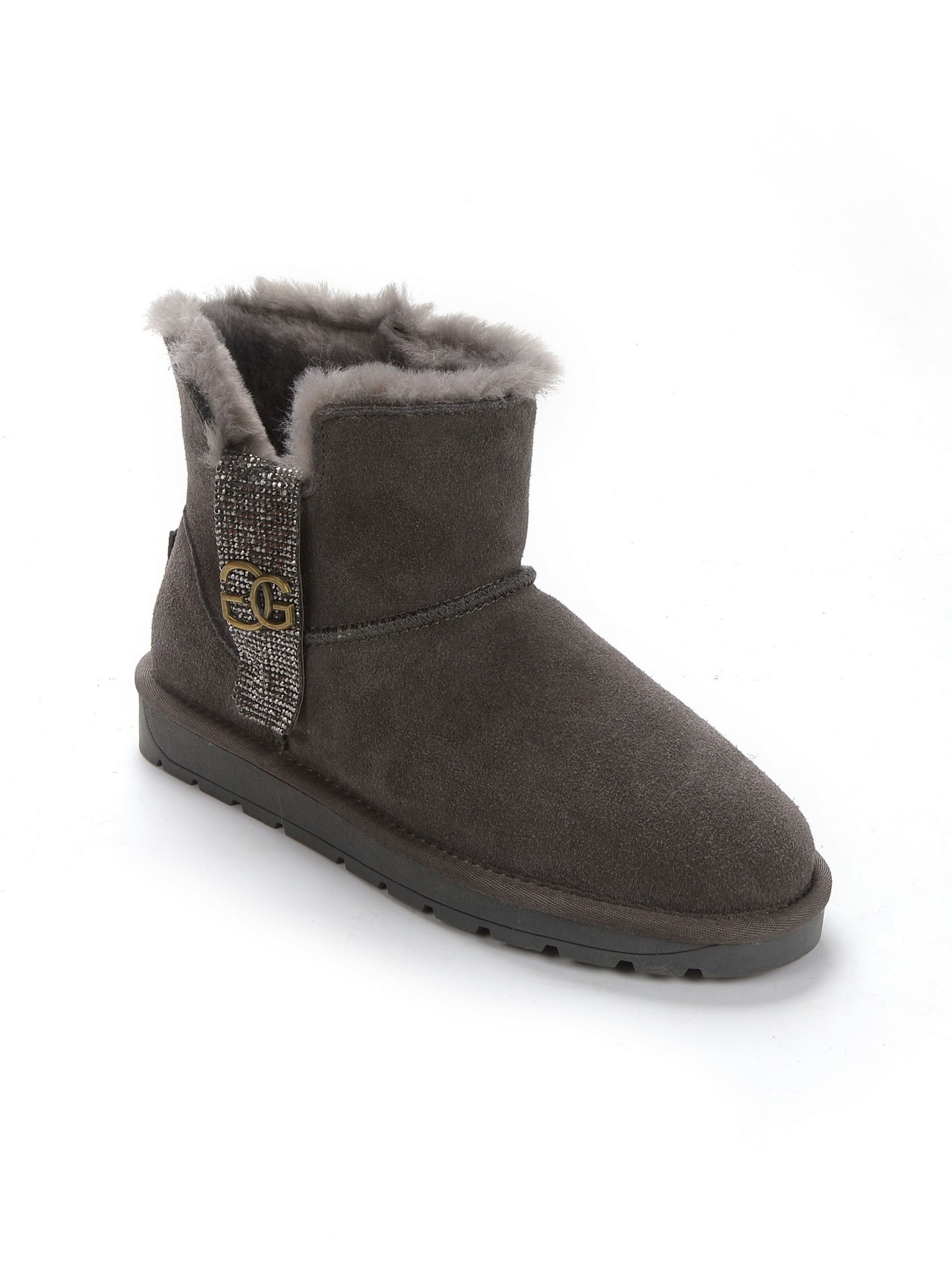 Bocanci de zăpadă 'Goldy' de la Gooce pe gri
