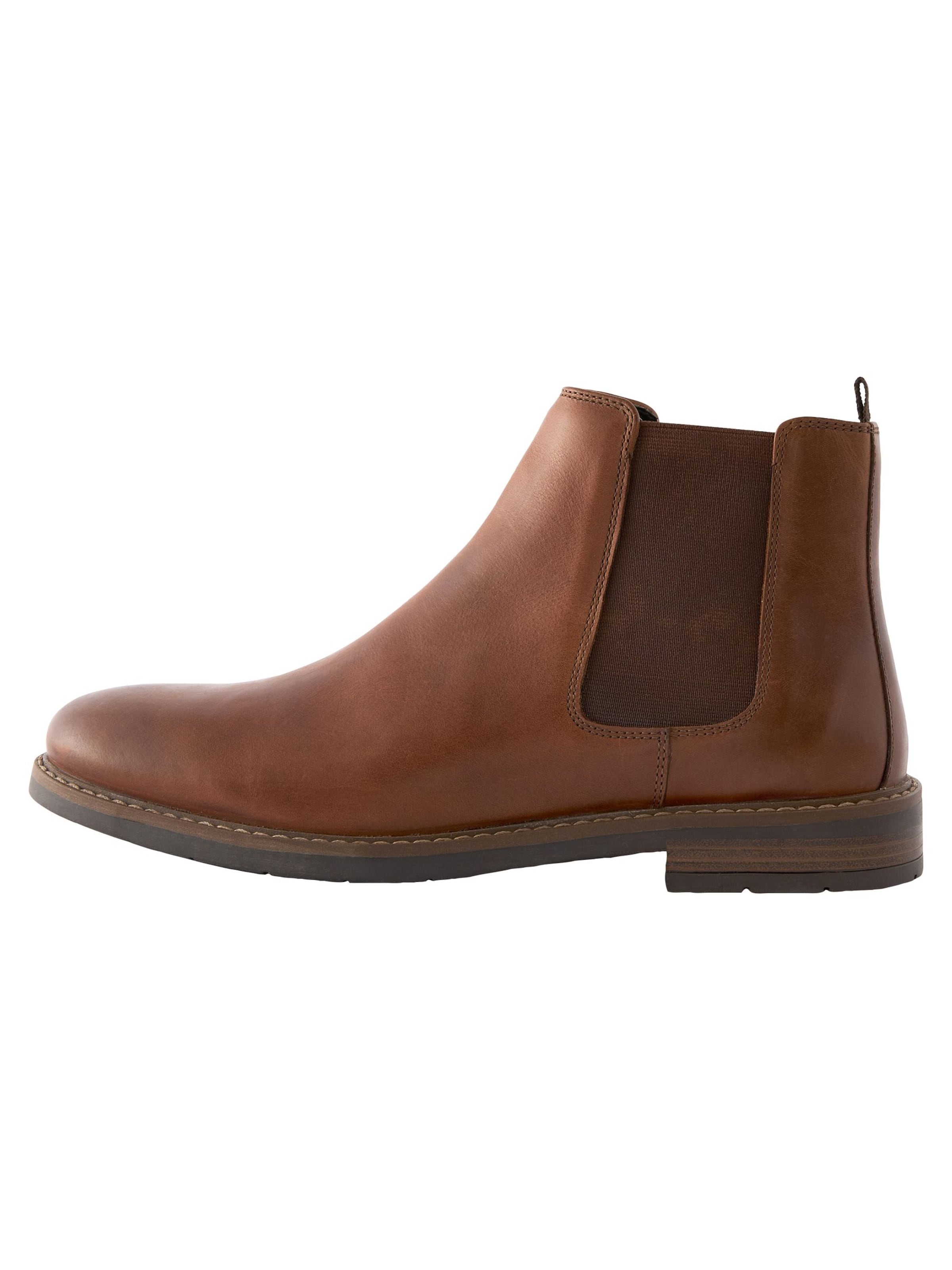 Next Chelsea Boots i brun: forside