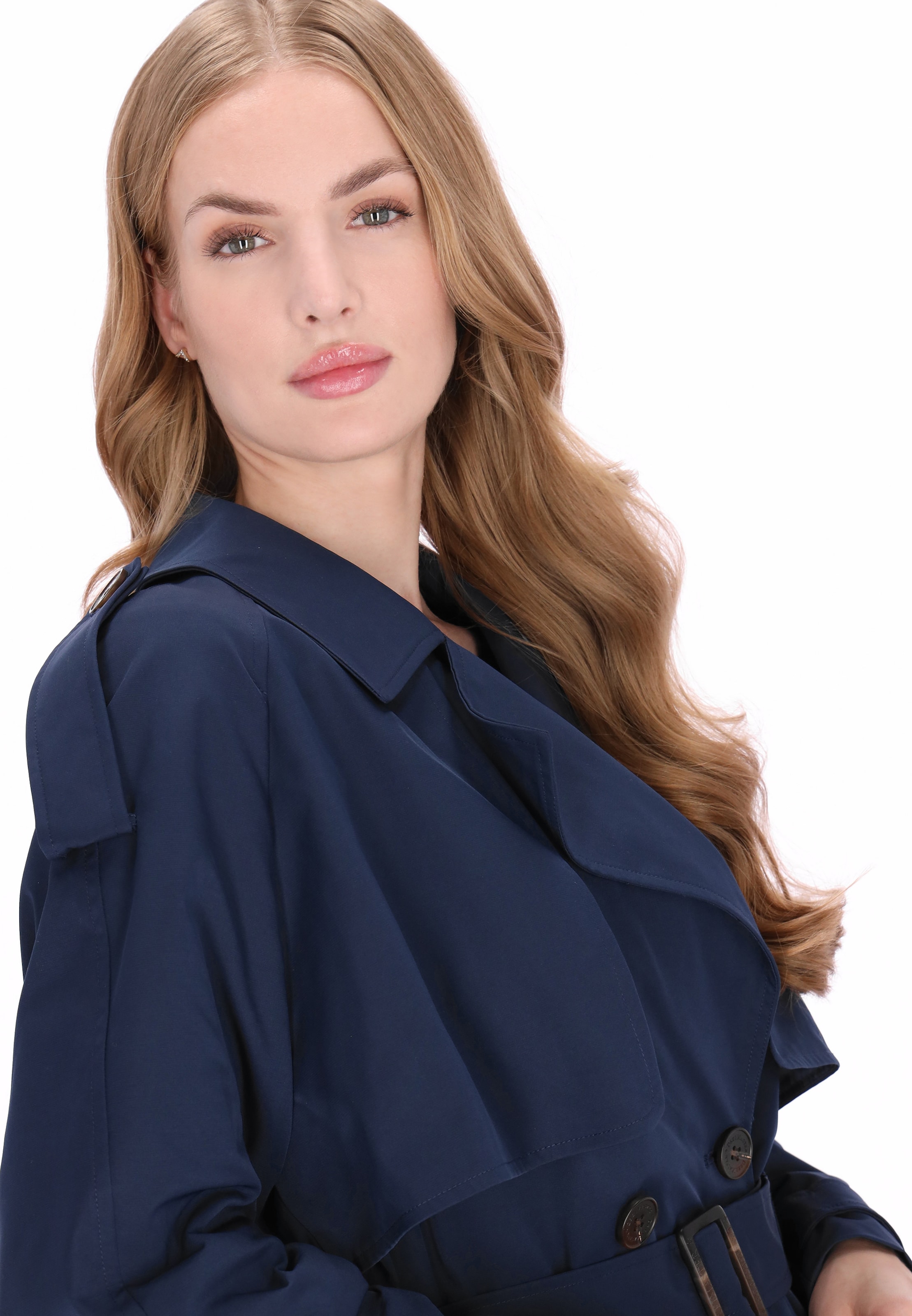 DreiMaster Klassik - Abrigo de entretiempo 'Classic' en azul