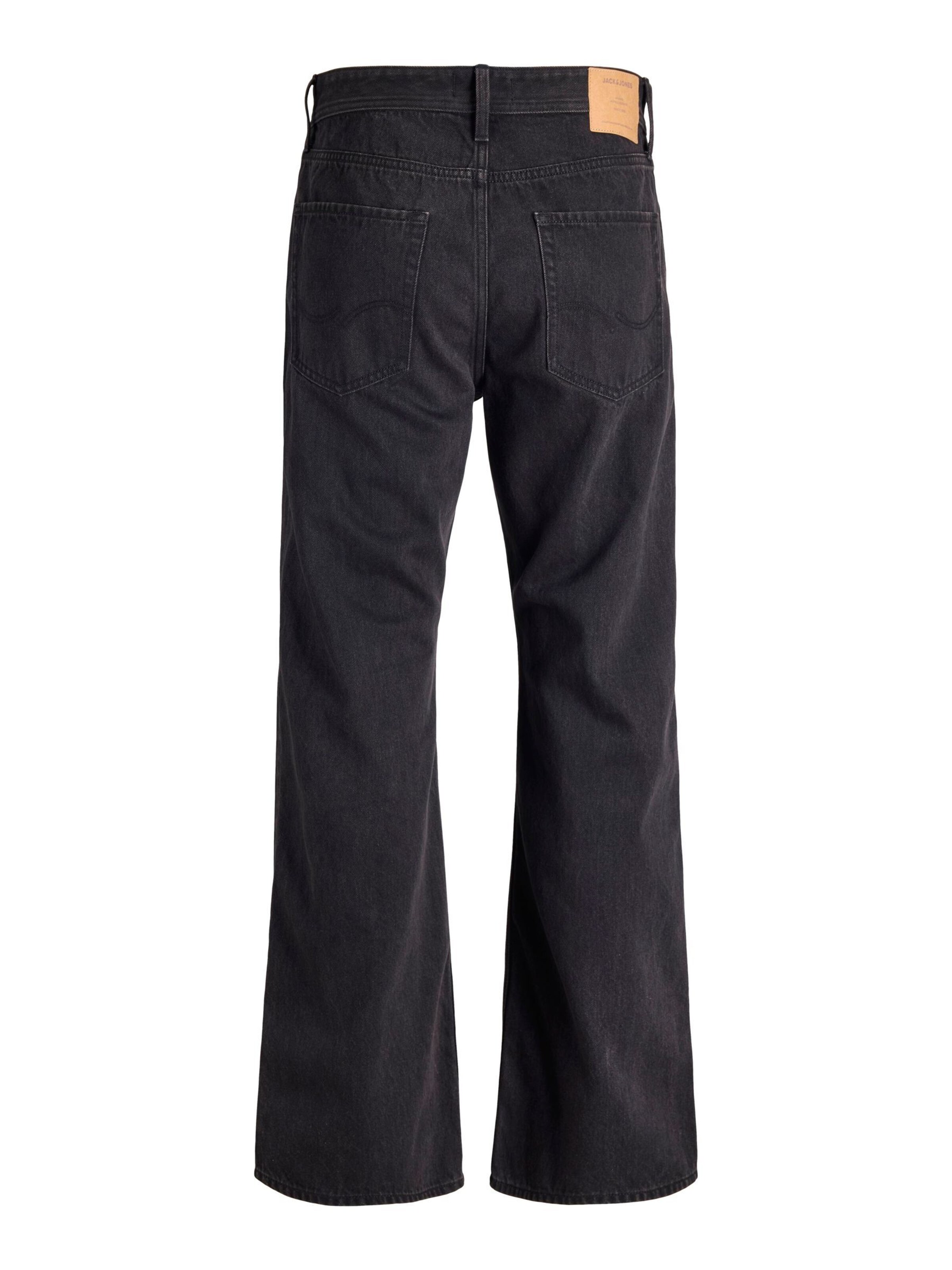 JACK & JONES Loose fit Jeans 'JJIToby' in Black