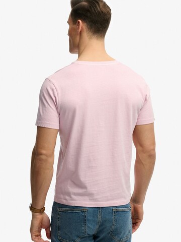 T-Shirt 'Classic' Superdry & Co en rose