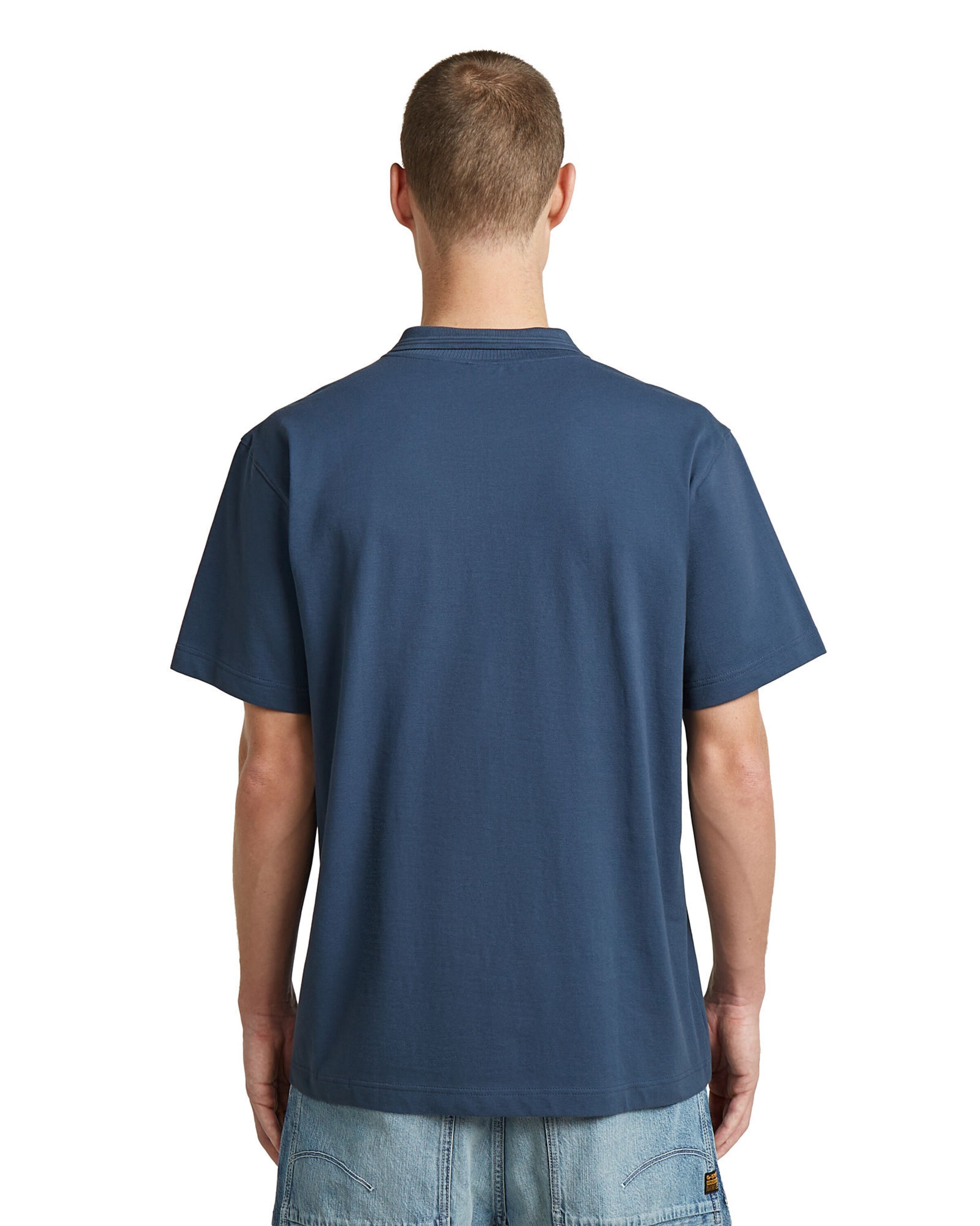 T-Shirt 'Core Regular Polo' G-STAR en bleu