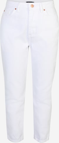 Coupe slim Jean Trendyol Petite en blanc : devant