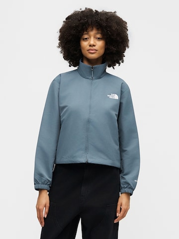 THE NORTH FACE Přechodná bunda – šedá: přední strana