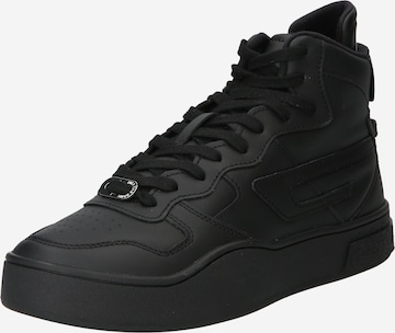 DIESEL High-Top Sneakers 'UKIYO' in Black: front