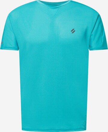 Superdry Performance Shirt in Blue: front