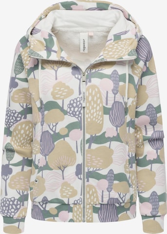 Ragwear Sweat jacket 'Fllawia' in White: front