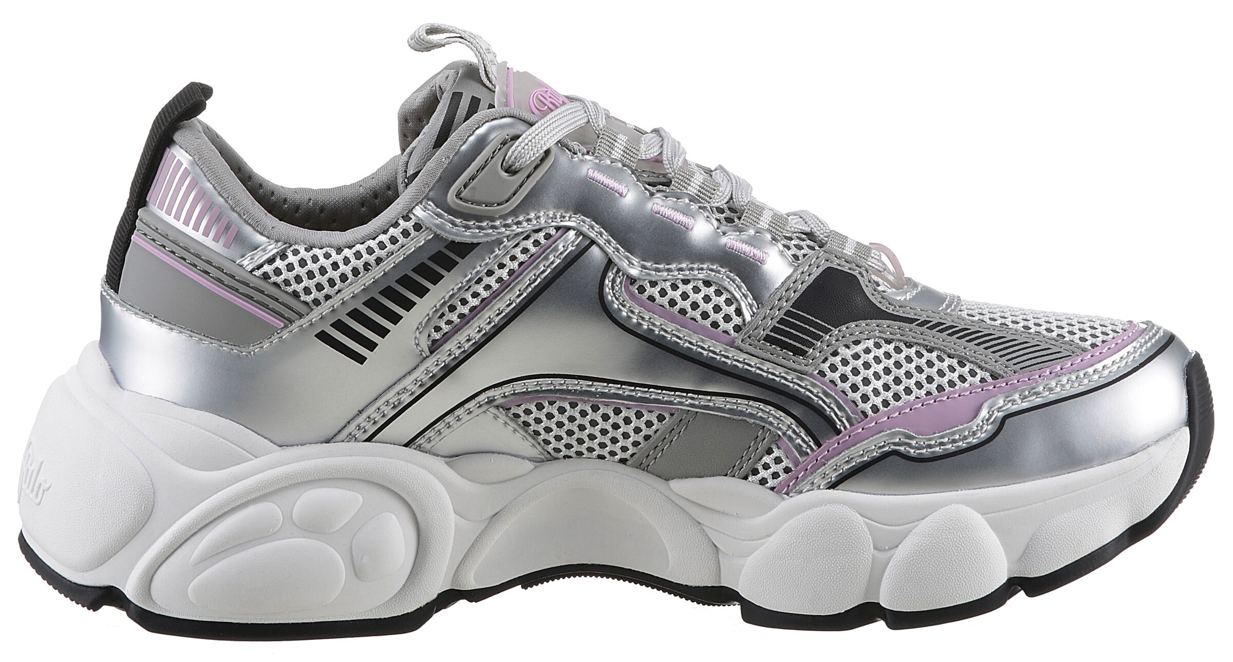 BUFFALO Sneaker in Silber