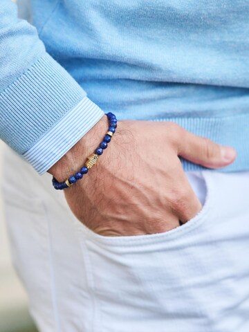 Braccialetto 'Hamsa Hand' di GT Collection in blu