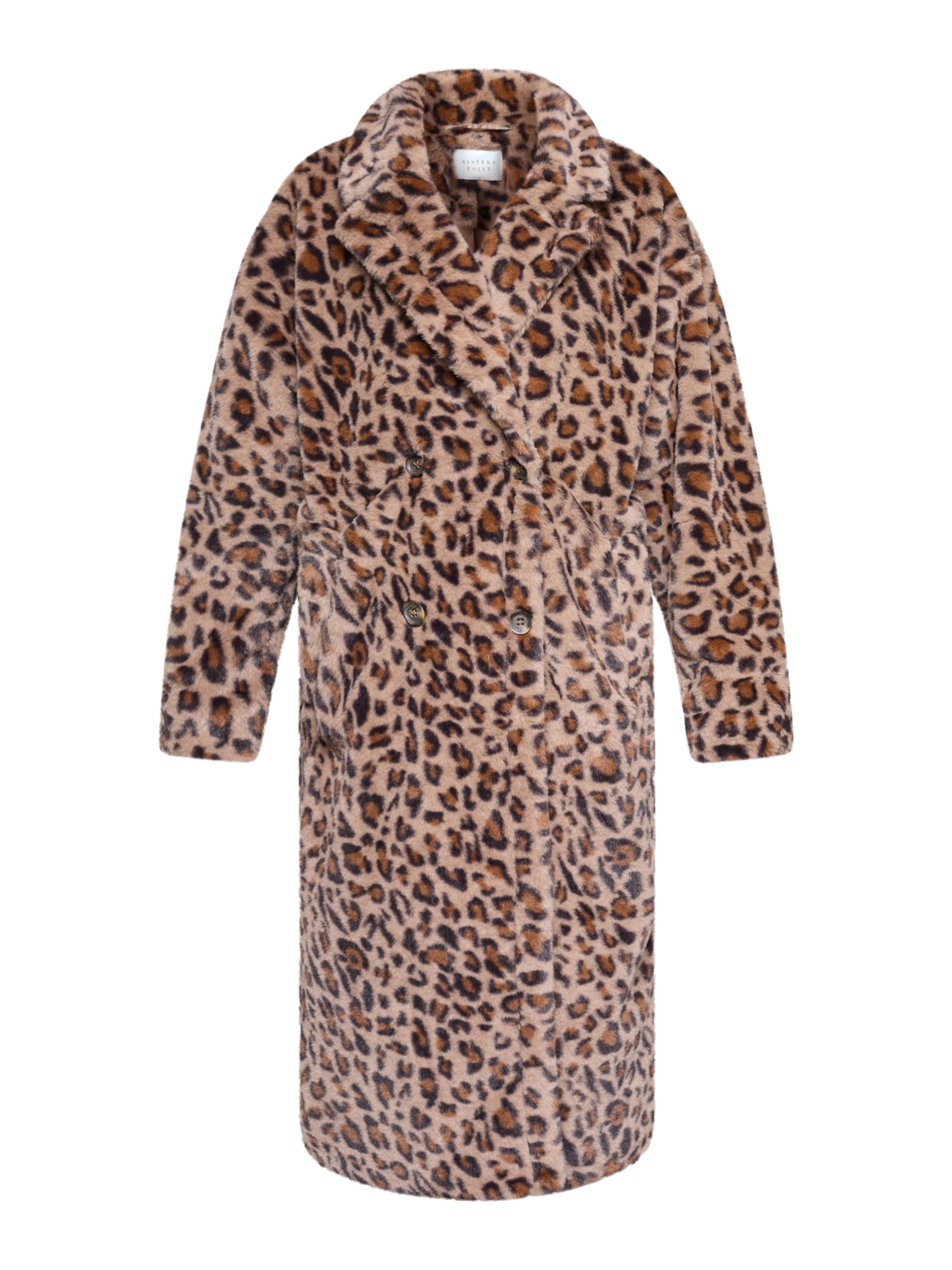 SISTERS POINT Overgangsfrakke 'Dafne' i brun: forside