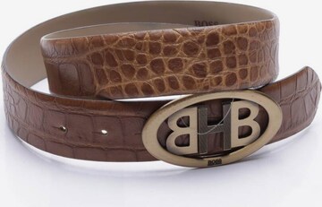 BOSS Black Belt in XS-XL in Brown: front