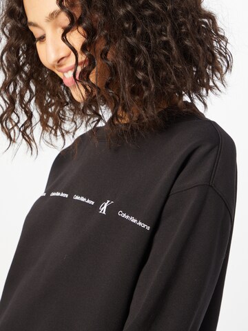 Calvin Klein Jeans Sweatshirt in Black