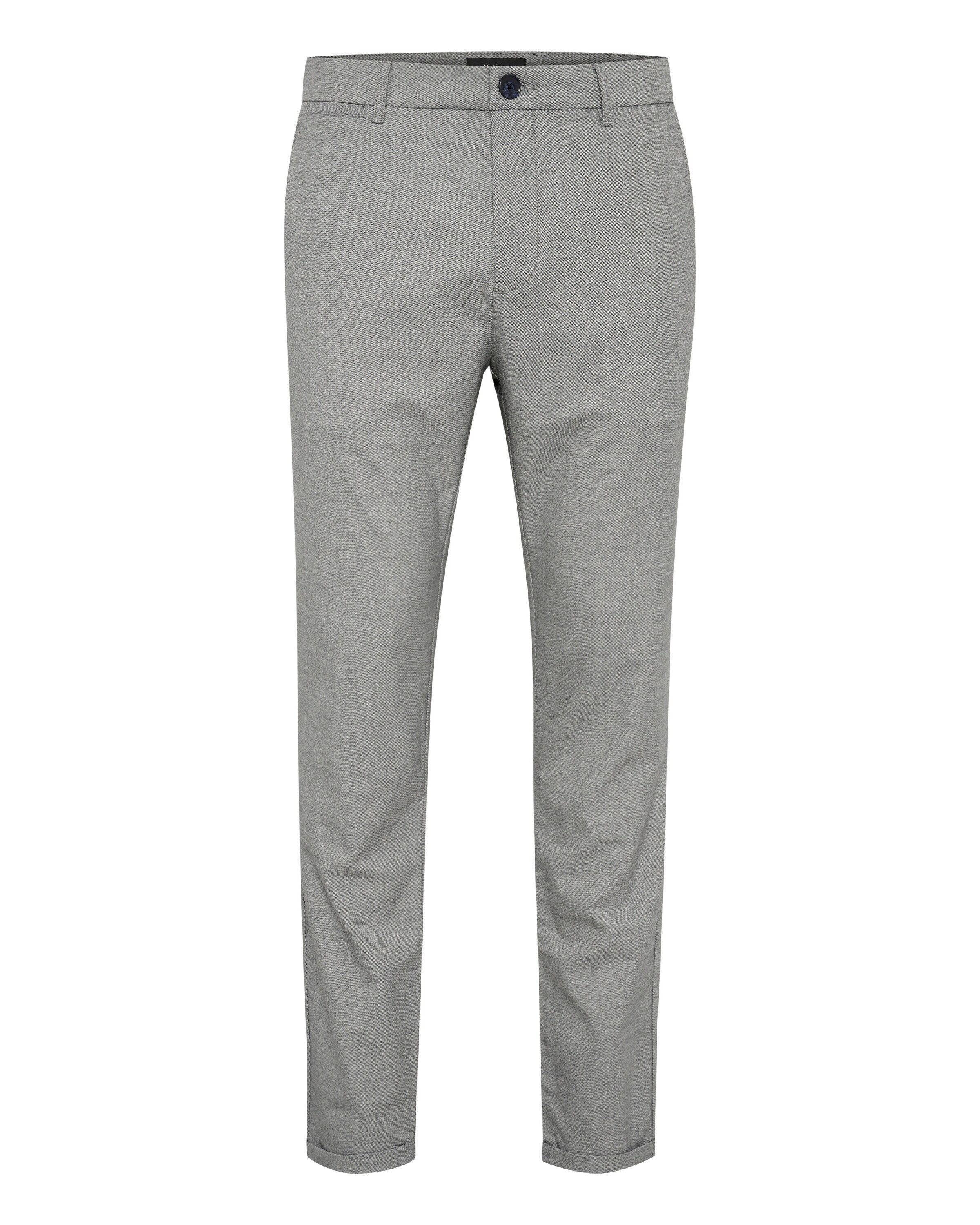 Matinique Chino 'Liam' in Grijs: voorkant