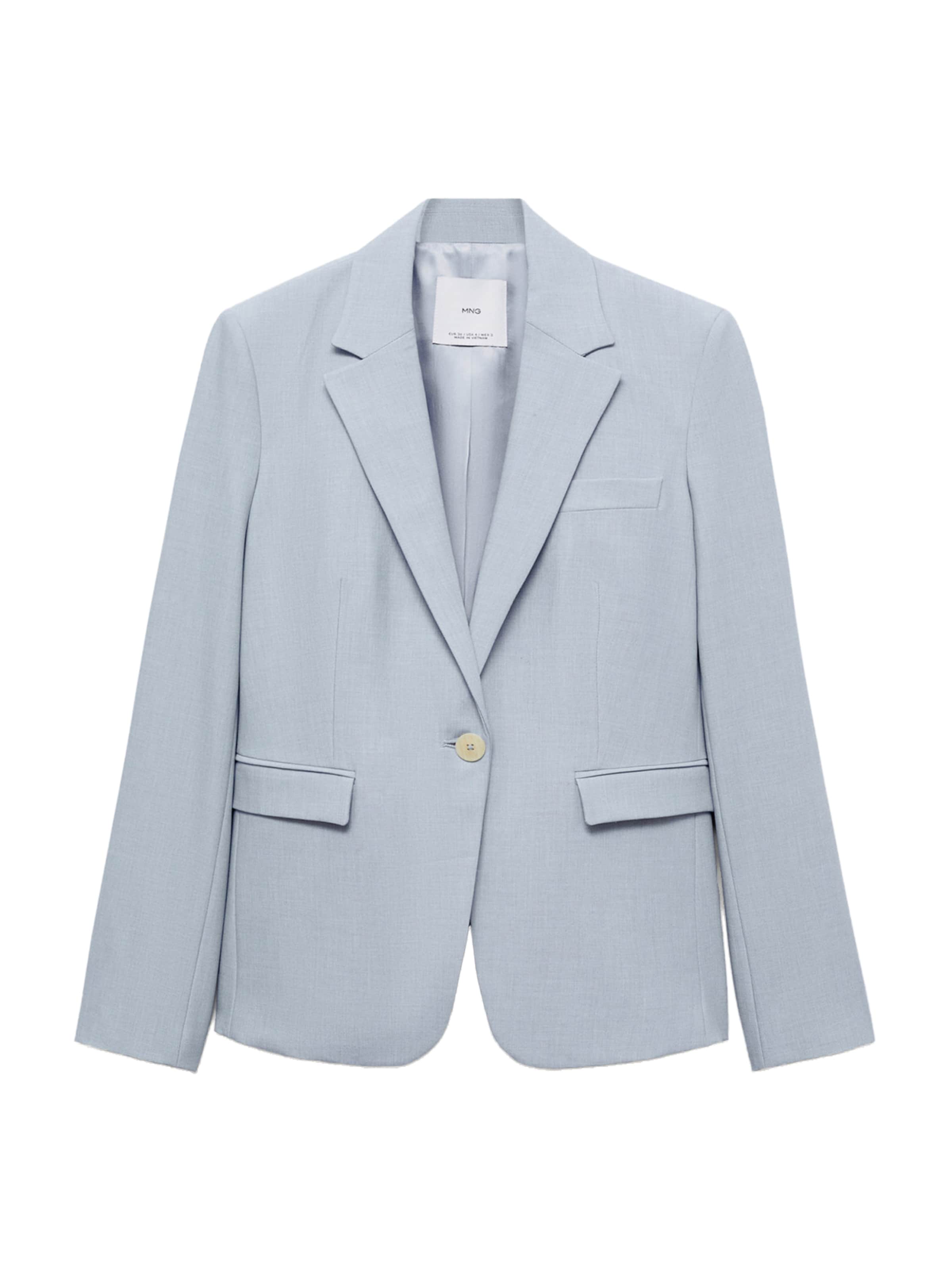 MANGO Blazer 'Borevi' in Blau: Vorderseite