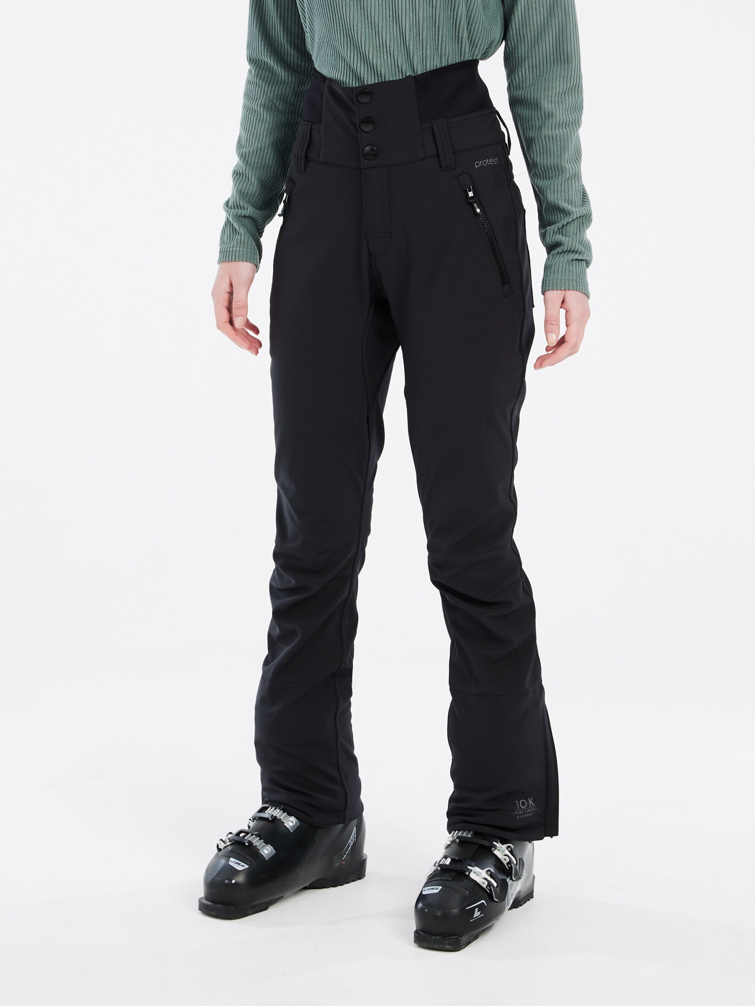 PROTEST Slim fit Workout Pants 'PRTLULLABYOS' in Black
