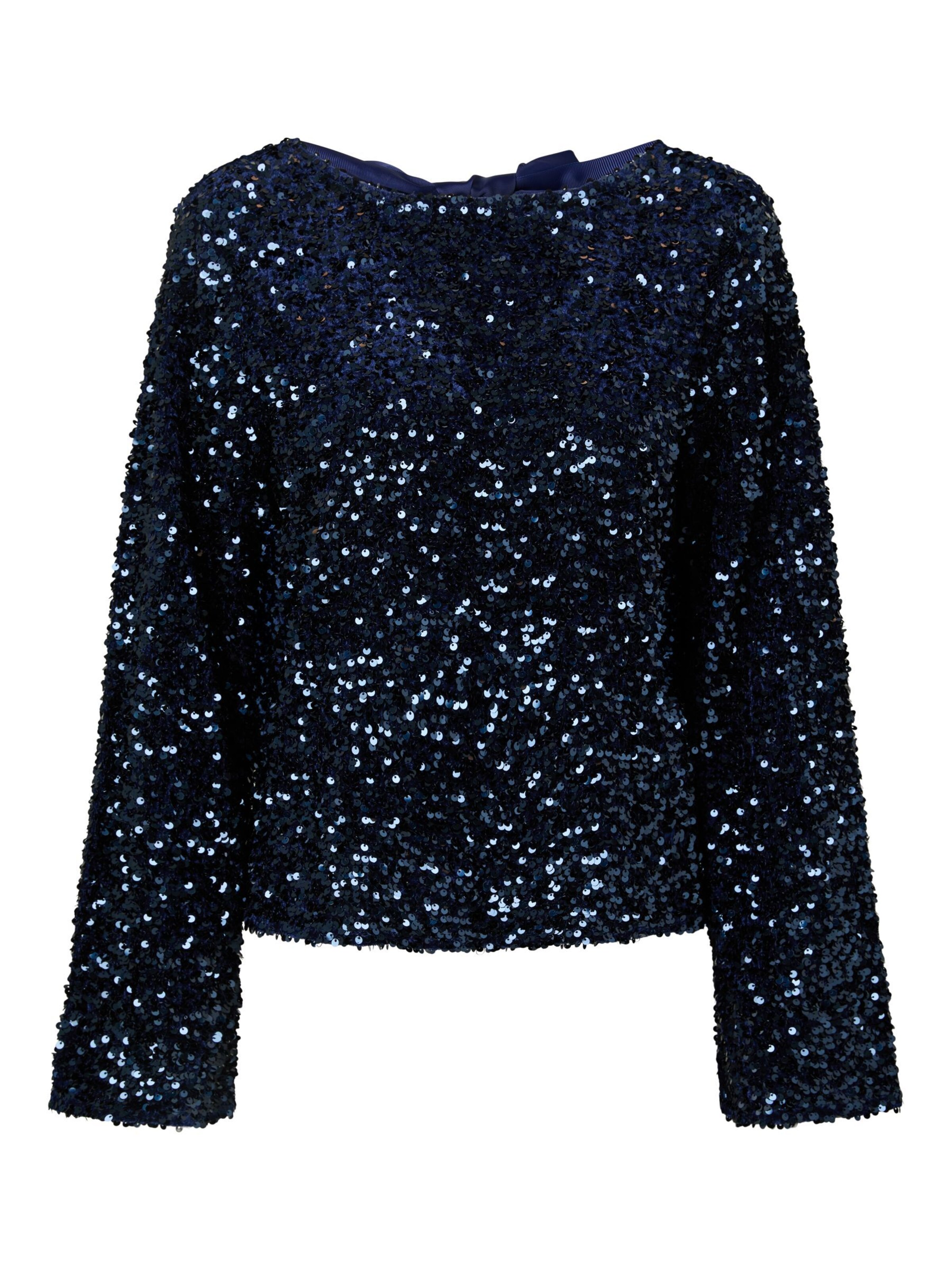 PIECES Top 'KAMMY' in M in Blue, Item view