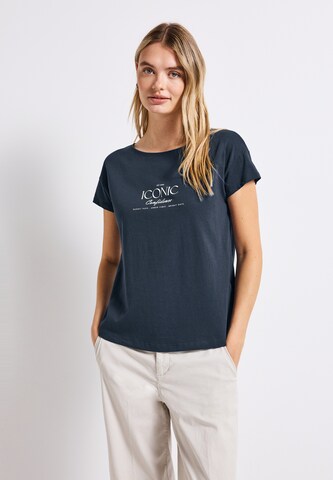 STREET ONE Shirt in Blue: front