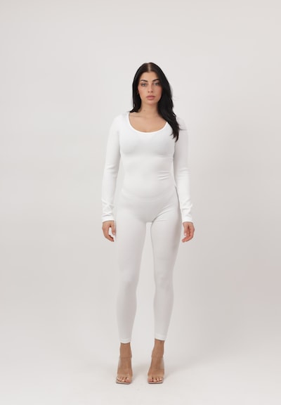 Elara Jumpsuit i hvid, Produktvisning
