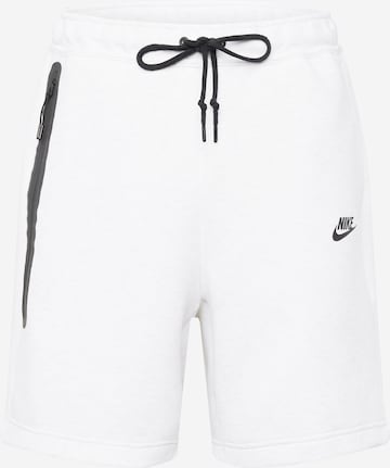 Nike Sportswear Lużny krój Spodnie w kolorze biały: przód