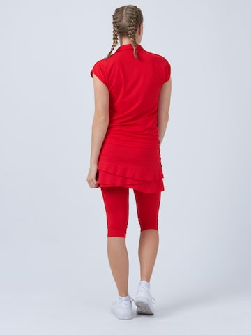 SPORTKIND Funktionsshirt 'Polo Shirt Loose-Fit'‌‌‌‌‌‌‌‌ in Rot