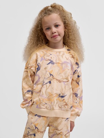 Hummel Sweatshirt 'Swirly' in Orange: Vorderseite