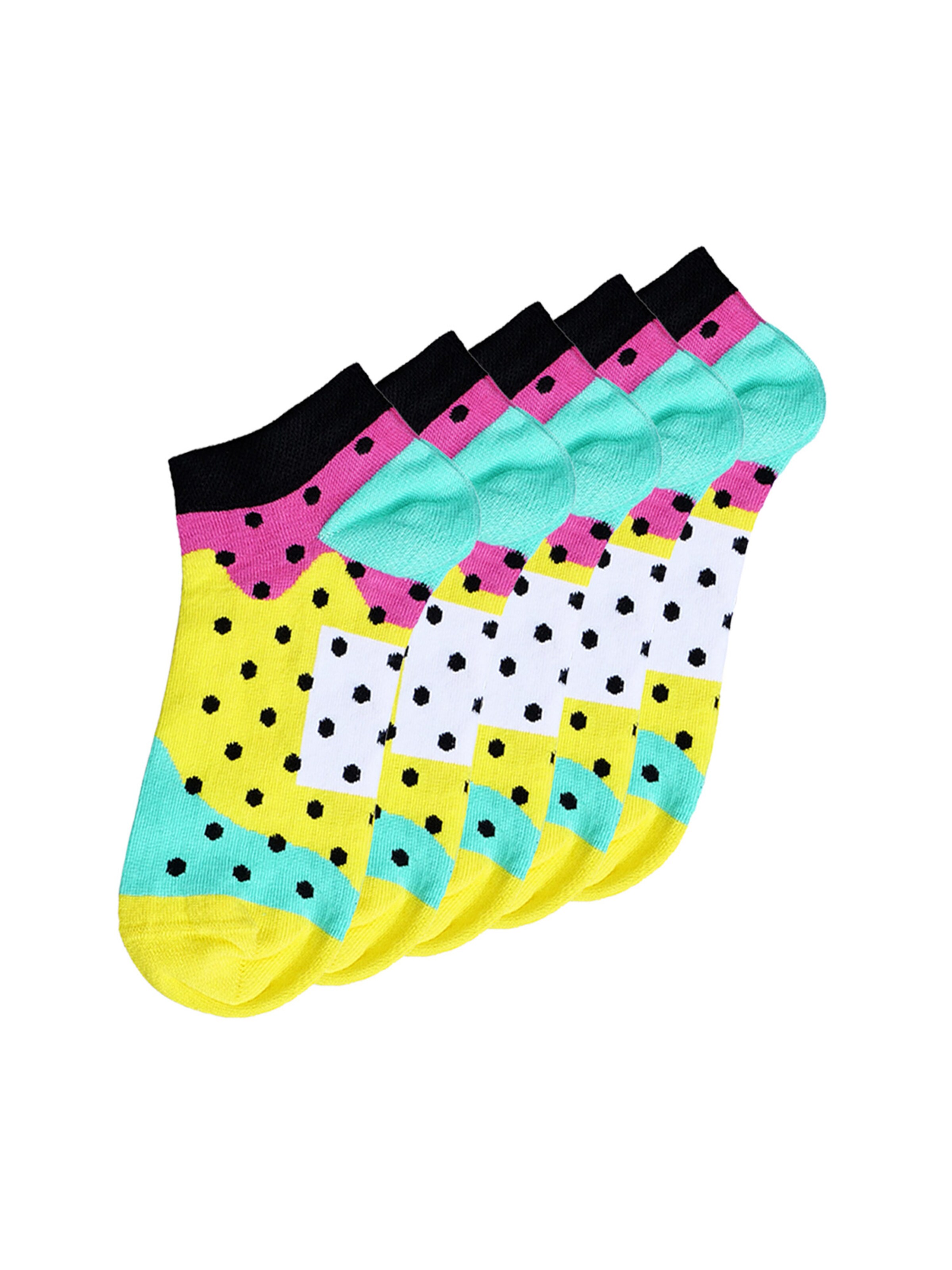 Chaussettes UNABUX en mélange de couleurs : devant