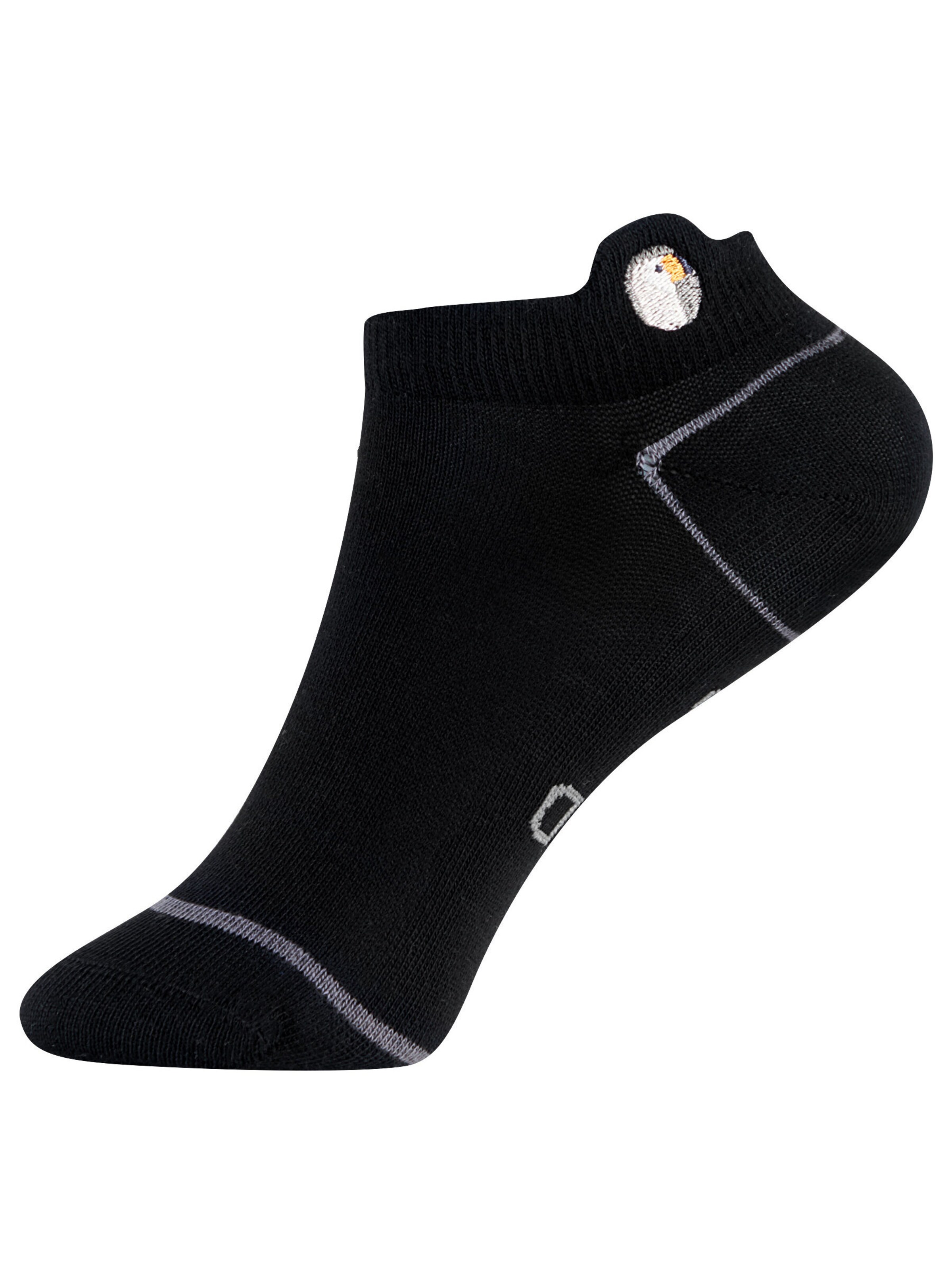 Sokid Ankle Socks in Black