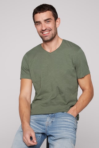 CAMP DAVID Shirt in Green: front