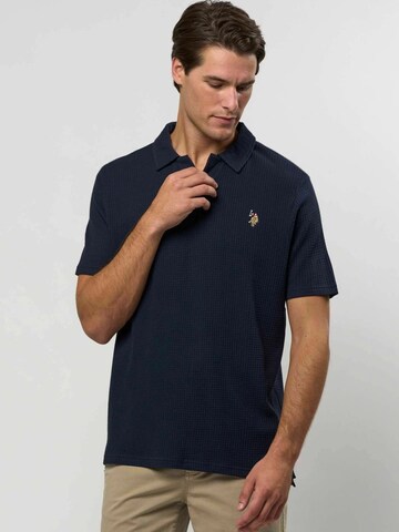 U.S. POLO ASSN. Regular Fit Polo shirt ' Costa ' in Blau: Vorderseite