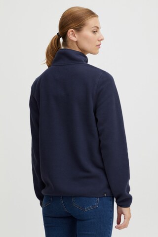 Oxmo Fleece jas in Blauw