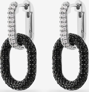 JETTE Earrings in Black: front