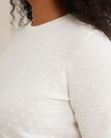 WE Fashion - Jersey en blanco