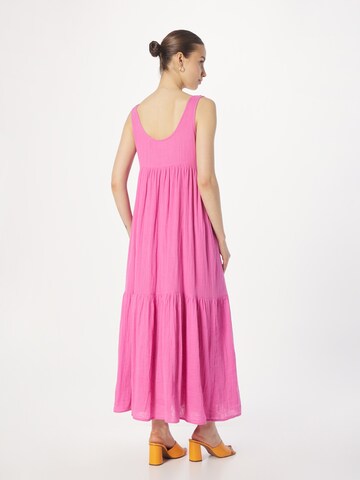 ICHI Καλοκαιρινό φόρεμα 'FOXA' σε ροζ
