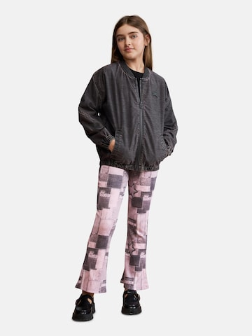 Desigual Flared Broek in Roze