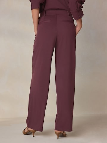 Next Wide Leg Hose in Rot