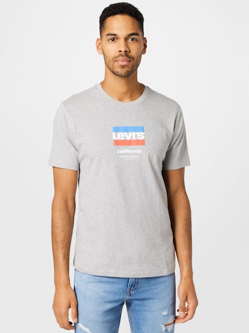 LEVI'S ® Póló 'Relaxed Fit Tee' - szürke: elől