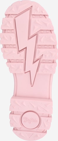 BUFFALO - Botines con cordones 'ASPHA BROGUE' en rosa