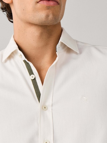 Hackett London Regular fit Button Up Shirt in White
