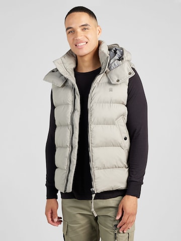 G-Star RAW - Colete 'Whistler' em cinzento: frente