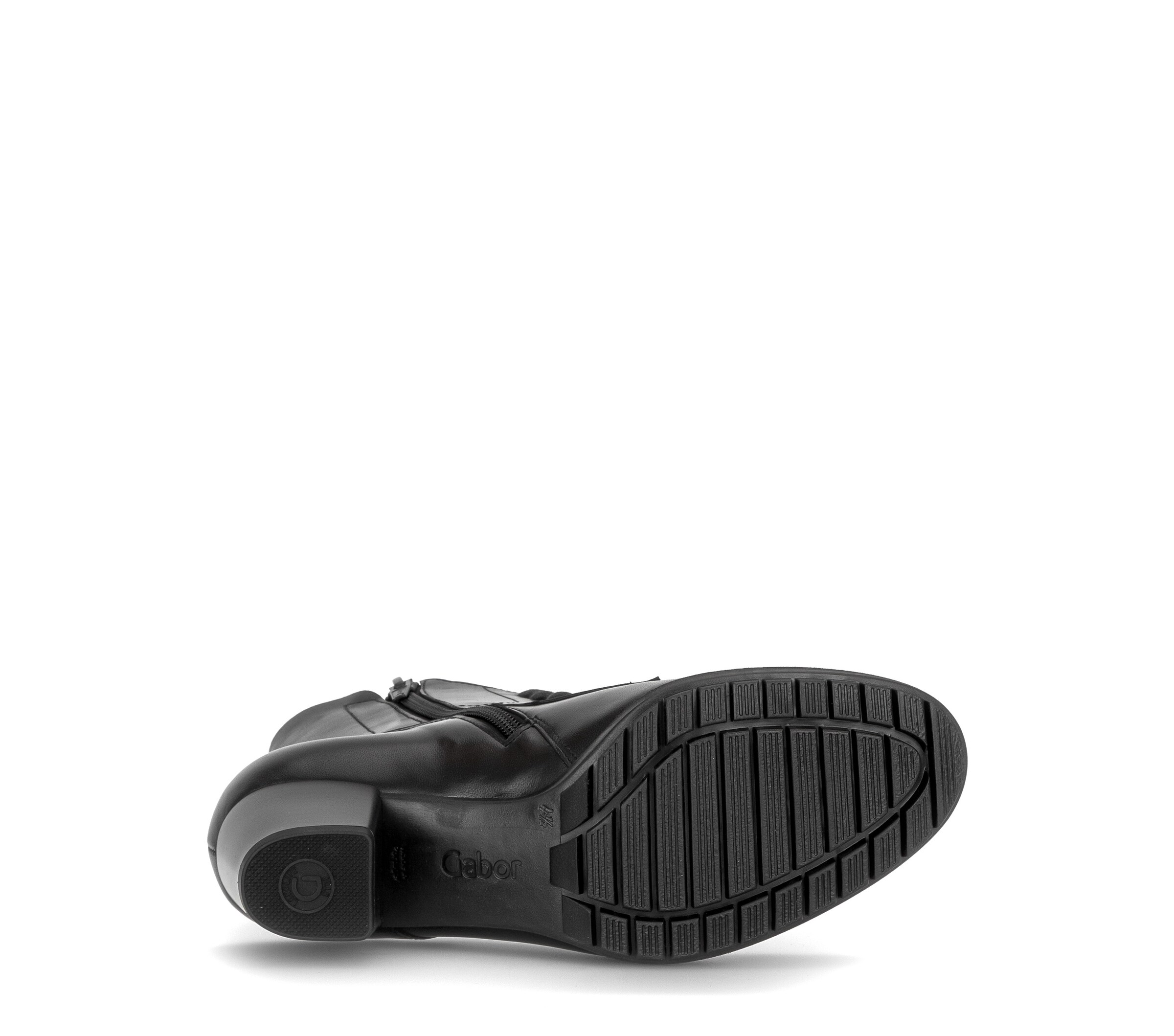 GABOR Lace-Up Ankle Boots in Black