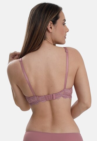 sassa Triangle Bra 'CLASSIC LACE' in Pink